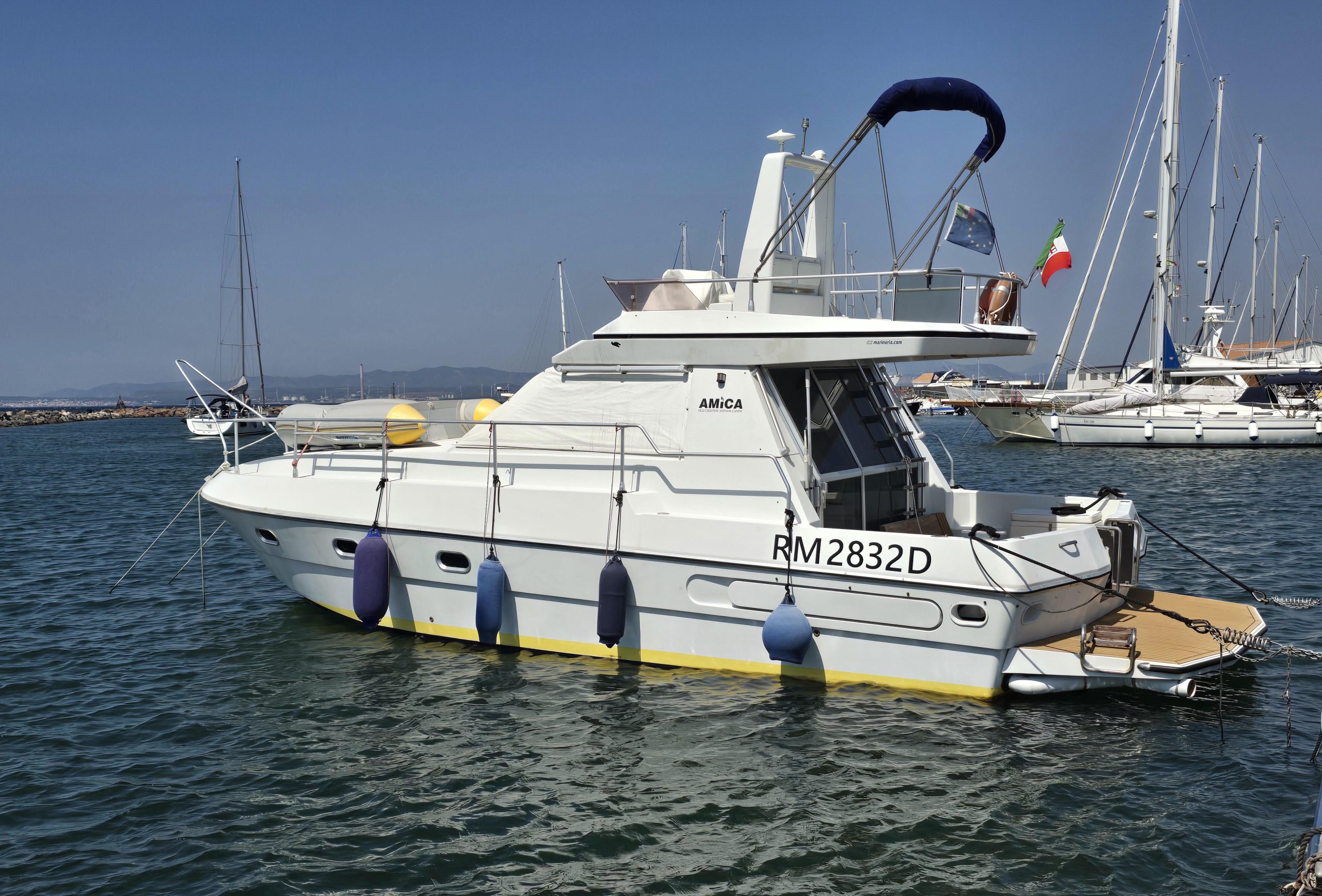 Barca a more 11 metri usata in vendita in Sardegna - 2 cabine 2 bagni